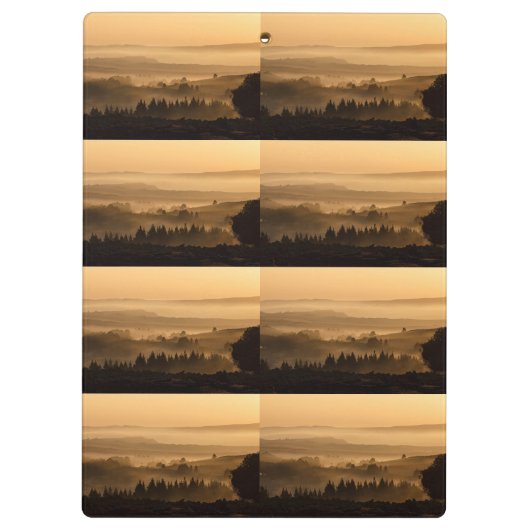 Sonnenlandschaft Klemmbrett (Rückseite)