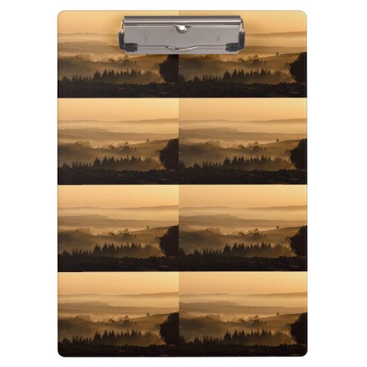 Sonnenlandschaft Klemmbrett (Vorderseite)