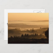 Sonnenlandschaft Postkarte (Vorne/Hinten)