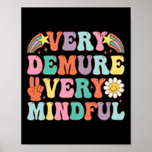 Sonnenlich, sehr demütig, sehr nachsichtig Trend Poster