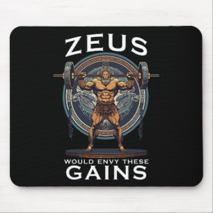 Sonnenliche Bodybuilding Muskel Spaß Griechen Gott Mousepad