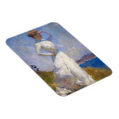 Sonnenlicht, 1909 von Frank Weston Benson Magnet (Rechte Seite)