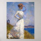 Sonnenlicht, 1909 von Frank Weston Benson Poster (Vorne)