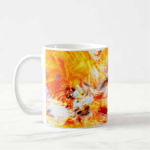 Sonnenlicht. Abstrakte schöne mehrfarbige helle Ku Kaffeetasse