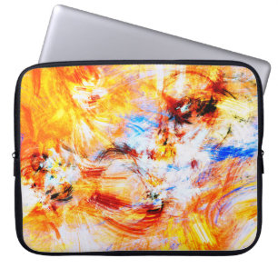 Sonnenlicht. Abstrakte schöne multicolor helle Kun Laptopschutzhülle