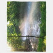 SONNENLICHT AUF DEM POND FLEECEDECKE (Vorderseite)