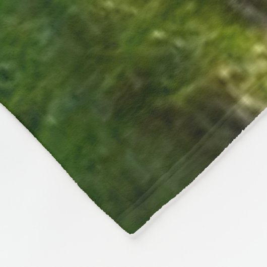 SONNENLICHT AUF DEM POND FLEECEDECKE (Ecke)