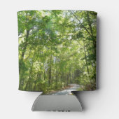 Sonnenlicht auf dem Waldweg im Centennial Park Dosenkühler (Rückseite)