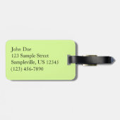 Sonnenlicht auf dem Waldweg im Centennial Park Gepäckanhänger (Rückseite horizontal)