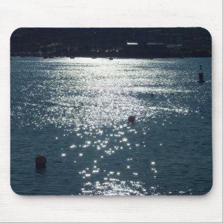 Sonnenlicht auf der Bucht von Cardiff Mousepad