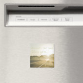 Sonnenlicht auf der Straße Magnet (In Situ (Geschirrspüler))