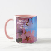 Sonnenlicht auf Sakura Blume Tasse (Links)