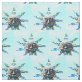 Sonnenlicht blau stoff (Muster)