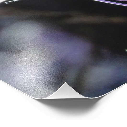 Sonnenlicht-Blume Fotodruck (Ecke)