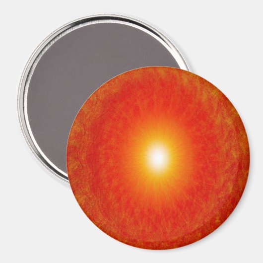 Sonnenlicht brennen...... magnet (Vorderseite/Rückseite)