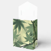 Sonnenlicht Durch Ahornblätter Danke Geschenkschachtel (Geöffnet)