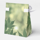 Sonnenlicht Durch Ahornblätter Danke Geschenkschachtel (Rückseite)