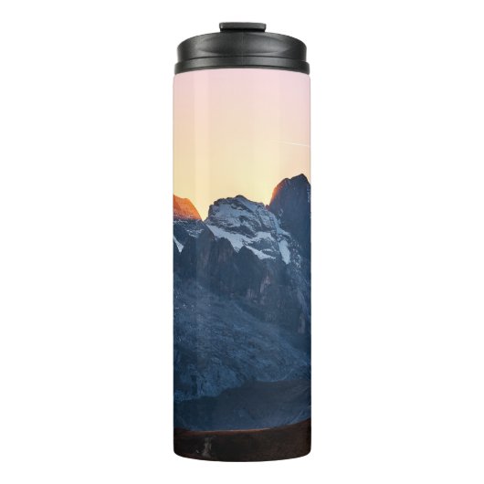 SONNENLICHT DURCH ALP BERG THERMOSBECHER (Vorderseite)