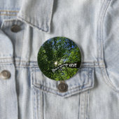 Sonnenlicht durch Bäume positive Inspiration Hoffn Button (Beispiel)