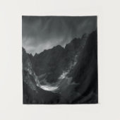 Sonnenlicht durch dunkle Wolken Wandteppich (Vorderseite)