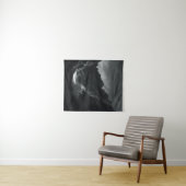 Sonnenlicht durch dunkle Wolken Wandteppich (Beispiel (Horizontal))