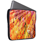 Sonnenlicht durch Flammen....... Laptopschutzhülle (Vorne Rechts)