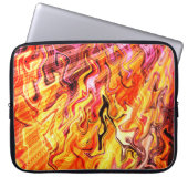 Sonnenlicht durch Flammen....... Laptopschutzhülle (Vorderseite)