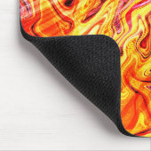 Sonnenlicht durch Flammen...... Mousepad (Ecke)