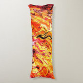 Sonnenlicht durch Flammen....... Seitenschläferkissen (Vorderseite Vertikal)