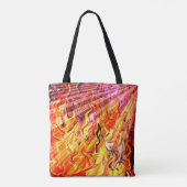 Sonnenlicht durch Flammen....... Tasche (Rückseite)
