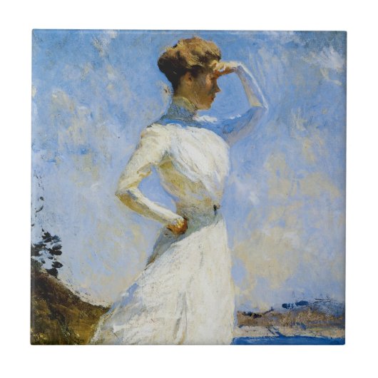 Sonnenlicht durch Frank Benson Fliese (Vorderseite)