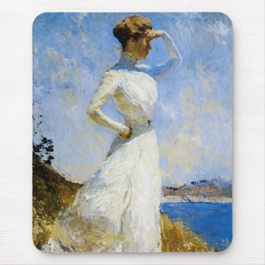 Sonnenlicht durch Frank Benson Mousepad (Vorne)