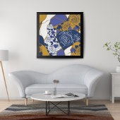 Sonnenlicht durch Rose aus festem Glas Poster