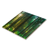 Sonnenlicht durch Wälder Fliese (Seite)