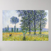 Sonnenlicht-Effekt unter den Poplars Claude Monet Poster (Vorne)