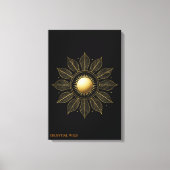 Sonnenlicht Erbe Lorbeer Fine Art Leinwand (Vorderseite)