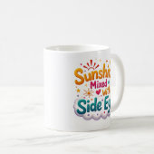 Sonnenlicht gemischt mit Seitenblick-Mug Kaffeetasse (VorderseiteRechts)