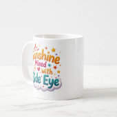 Sonnenlicht gemischt mit Seitenblick-Mug Kaffeetasse (Vorderseite Links)