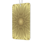 Sonnenlicht: Golden Yellow Floral Template Autolufterfrischer (Links)