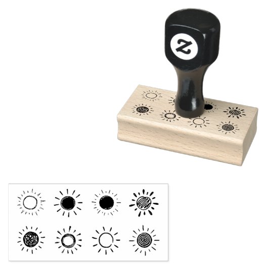 Sonnenlicht Gummistempel (Stempel)