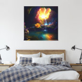 Sonnenlicht Höhle Blume Schönheit 1 Leinwanddruck (Insitu (Schlafzimmer))