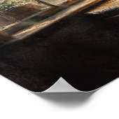 Sonnenlicht in Heirloom Küche Fenster Poster (Ecke)