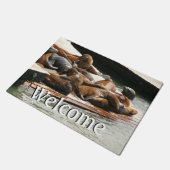 Sonnenlicht in San Francisco Fußmatte (Schrägansicht)