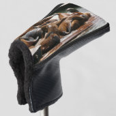 Sonnenlicht in San Francisco Golf Headcover (3/4 Vorderseite)