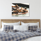 Sonnenlicht in San Francisco Leinwanddruck (Insitu (Schlafzimmer))