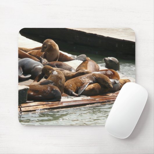 Sonnenlicht in San Francisco Mousepad (Mit Mouse)