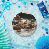 Sonnenlicht in San Francisco Pappteller (Party)