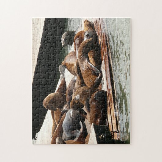 Sonnenlicht in San Francisco Puzzle (Vertikal)