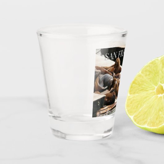 Sonnenlicht in San Francisco Schnapsglas (Links)