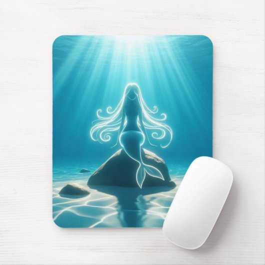 Sonnenlicht, Meerjungfrau Mousepad (Mit Mouse)